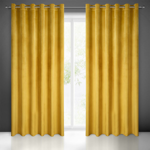 Curtain 215 x 250 Decorative Velvet Melanie Mustt