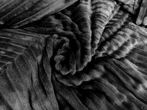 Capri Black Reversible Bedspread 160 x 200