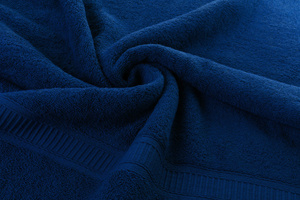 Cotton Towel 500 GSM Charlie Navy Blue 50x90