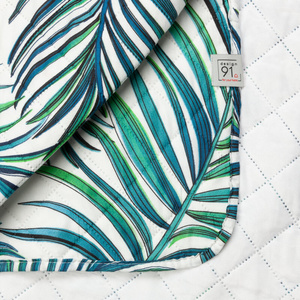 Bedspread 200 x 220 Design91 Quilted Palms 02