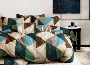 Bedding 140 x 200 2 pcs Satin Cotton No. A1813