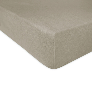 Terry sheet with elastic 156_D Grey 70x140