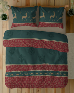 Bedding 160 x 200 3pc Vicenza Cotton pattern 5817B