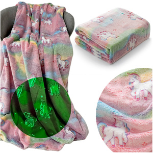 Blanket 150 x 200 Microfiber Fluorescent Peter 03
