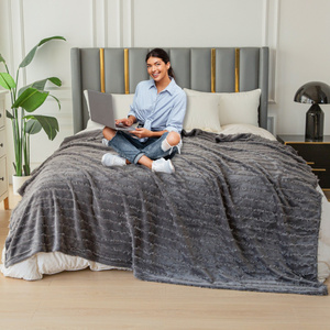 Blanket 160 x 200 Microfiber Embossed Yolanda 02