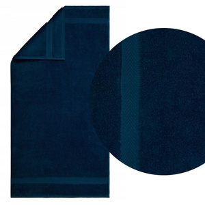 Towel 30 x 50 Cotton Cairo 500 g/m2 Navy blue