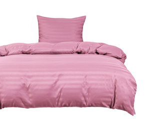 Bedding set 160 x 200 3 pcs Satin Stripes Ramiro 06