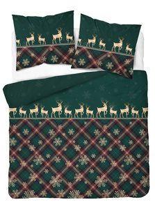 Bedding 220 x 200 3pc Vicenza Cotton pattern 5818B