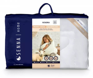 Quilt 155x200 MERINO WOOL Merino Wool White