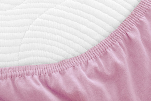 Jersey sheet with elastic 040_D Heather 90x200