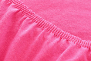 Jersey sheet with elastic 023_D Fuchsia 200x220