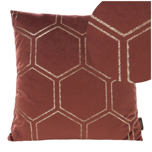 45 x 45 Decorative Velvet pillowcase BLINK12 Maroon