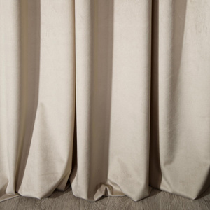 Curtain 140 x 250 Decorative Velvet Melanie Beige