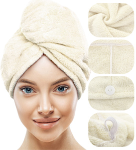 Turban 65 x 25 Microfiber Towel Aki Cream