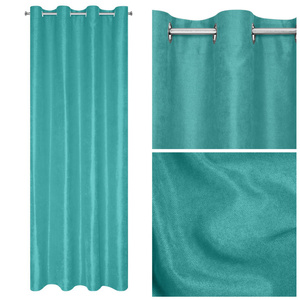 Curtain 140 x 250 Ready Decorative Ada Turquoise1
