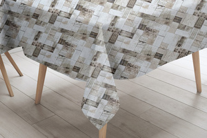 Tablecloth 140 cm Decorative by the Meter Lena 18