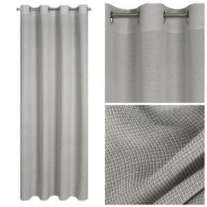 Curtain 140 x 250 Decorative Cindy Silver Swivels