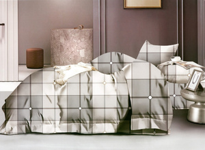 Bedding 200 x 220 3 pcs Cotton Satin no. A1852