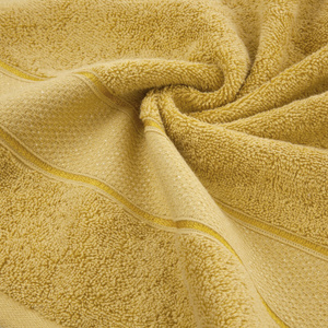 Bath Towel 50 x 90 Liana 12 Mustard