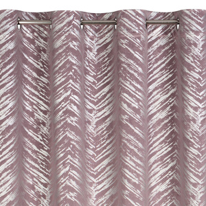 Curtain 140 x 250 Decorative Velvet Sara Pud+Silver