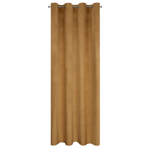 Curtain 140 x 250 Decorative Velvet Melanie Honey