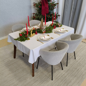 Tablecloth 140x220 Stain-Resistant Surbo White