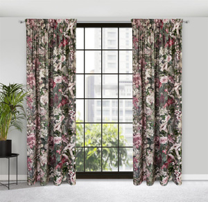 Curtain 140 x 270 Decorative Glory Zie+Pink