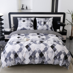 Bedding 160 x 200 3 pcs Cotton Satin Dalia 25