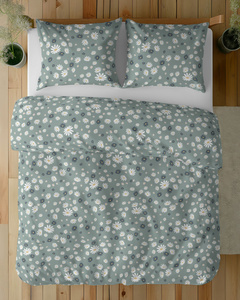 Bedding 220 x 200 3pc Vicenza Cotton pattern 5337B