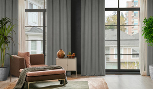 Carlo Blackout Curtain 140 x 250 Ashen