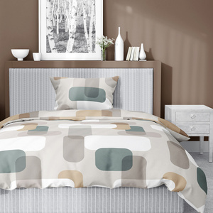 Bedding 140 x 200 2pc Asti Satin Cotton 5487A