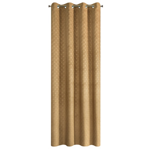 Velvet Juliet Curtain 140 x 250 Spun Yellow