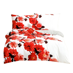 Bedding 160 x 200 3pcs Cotton Satin Elway 5038