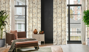 Curtain 140 x 250 Decorative Velvet Tonia Cream