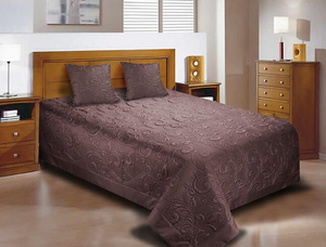 Bedspread 170 x 210 Single Color Quilted Oriental 01