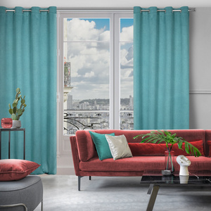 Carlo Blackout Curtain 140 x 250 Turquoise