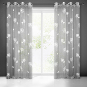 Sabine Decorative Curtain 140 x 250 Biala Przelotka
