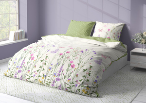 Bedding 160 x 200 3pc Cotton Summer Sleep 019