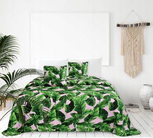 240 x 220 Quilted Double Sided Planta Powder Bedspread