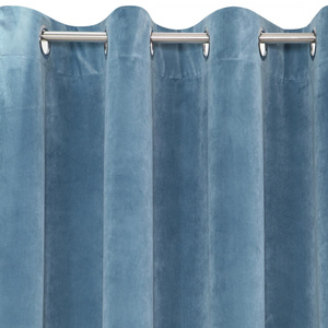 Curtain 140 x 250 Ready Decorative Villa1 Blue