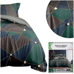 Bedding 160 x 200 3pc Satin Maria 27996