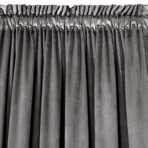 Pierre Cardini Tape Curtain 140 x 300 Grey