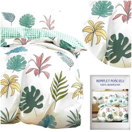 Cotton Satin Bedding No. A1428 200x220NP 3 parts