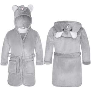 Children's Hooded Bathrobe L 130 Mouse