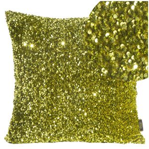 Belisa Zirconia Sequin Pillowcase 45 x 45 Green