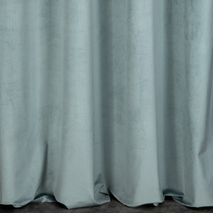 Curtain 140 x 250 Decorative Velvet Melanie Sage