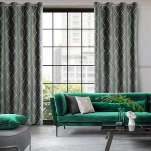 Pierre Cardin Margo Silver Curtain 140 x 250 Slipcover