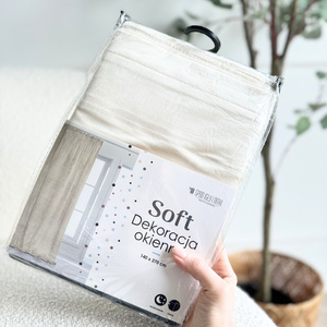 Curtain 140 x 270 Decorative Velvet Soft Powdery