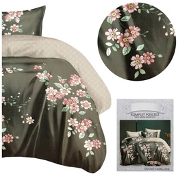 Bedding 160 x 200 3pc Satin Melita 427