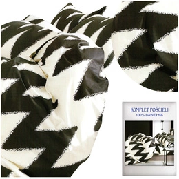 Bedding set 200 x 220 3 pcs Cotton Satin no. A1786